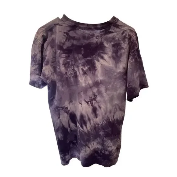 THE MOUTAIN PURPLE TIE DYE SHIRT OF POLAR BEAR SIZE XL - Picture 2 of 2